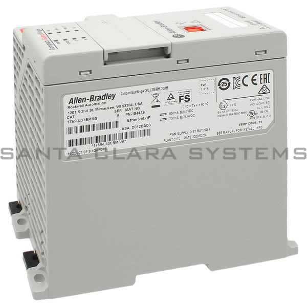 Allen Bradley 1769-L33ERMS Control Product Image
