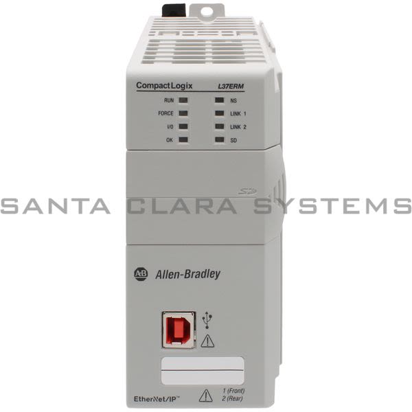 Allen Bradley 1769-L37ERM CompactLogix 5370 L3 Controller Product Image
