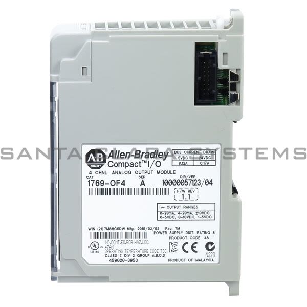Allen Bradley 1769-OF4 Analog Output Module | CompactLogix Product Image