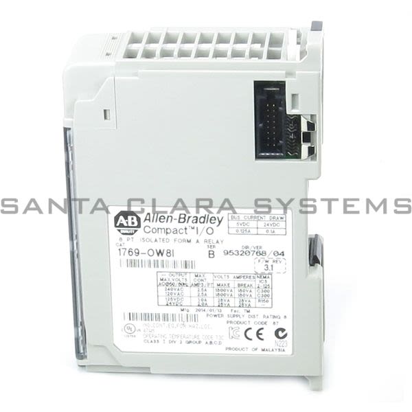 Allen Bradley 1769-OW8I Relay Output Module | Compact I/O Product Image