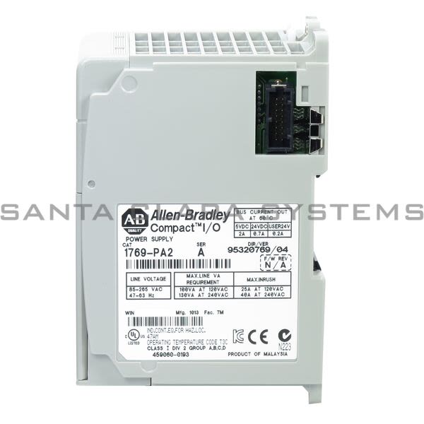 Allen Bradley 1769-PA2 Power Supply | Compact I/O Product Image
