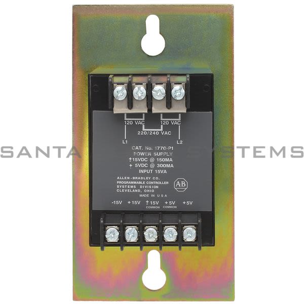 Allen Bradley 1770-P1 Power Supply Analog Module External Product Image