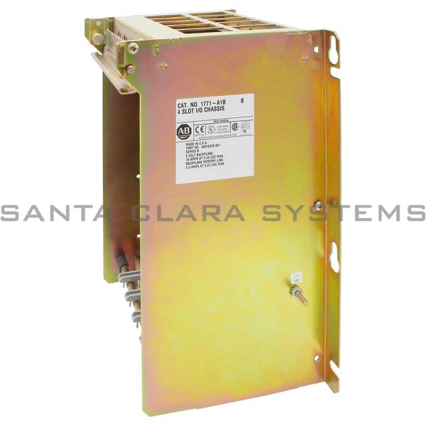 Allen Bradley 1771-A1B I/O Chassis 4-Slot | PLC-5 Product Image