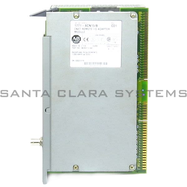 Allen Bradley 1771-ACN15 I/O Adapter | ControlNet 1.5 and Beyond Product Image