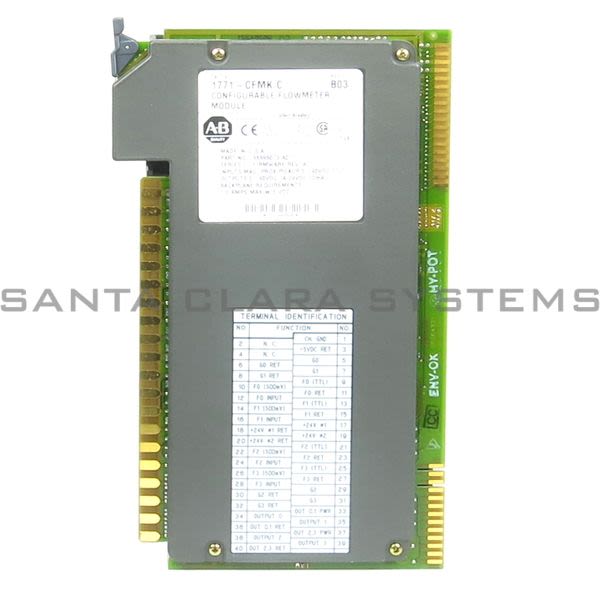 Allen Bradley 1771-CFMK Configurable Flow Meter Product Image