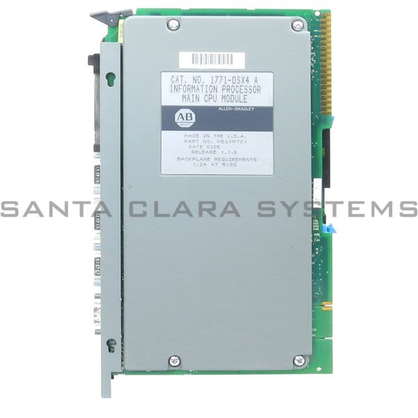 Allen Bradley 1771-DSX4 Processor Product Image