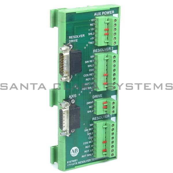 Allen Bradley 1771-HTR Termination Panel Resolver Feedback Product Image