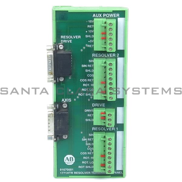 Allen Bradley 1771-HTR Termination Panel Resolver Feedback Product Image
