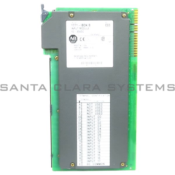 Allen Bradley 1771-IBDK Input Module | PLC 5 Product Image
