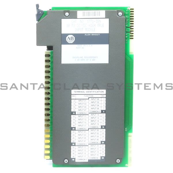 Allen Bradley 1771-IBN 10-30V DC High-True Input Module, 32 Inputs Product Image