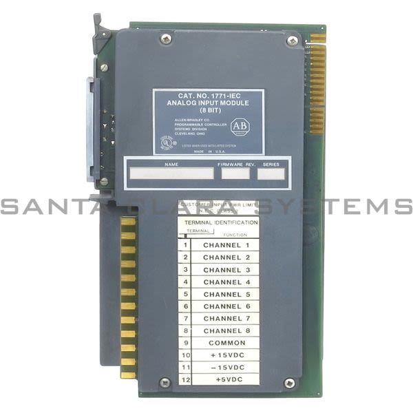 Allen Bradley 1771-IEC Input Module Product Image