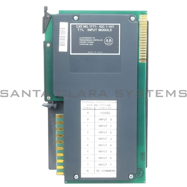 Allen Bradley 1771-IGC Input Module Product Image