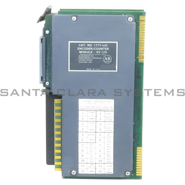Allen Bradley 1771-IJC Input Module Product Image