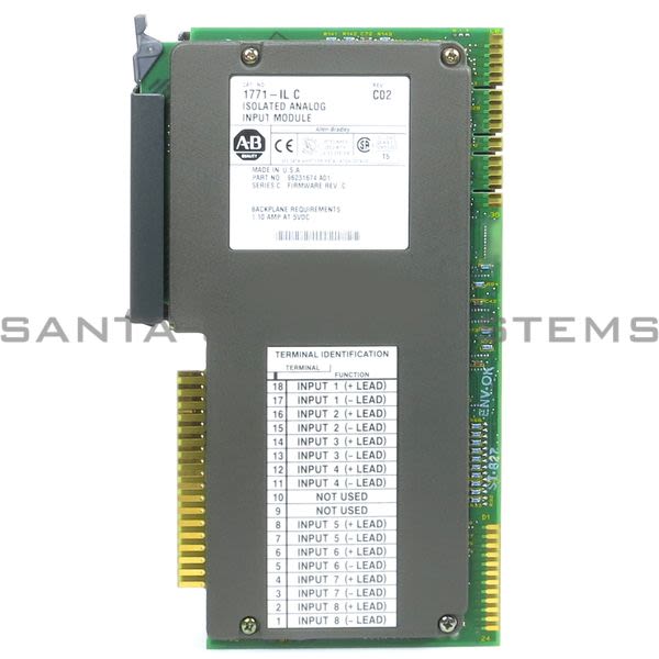 Allen Bradley 1771-IL Analog Input Module Product Image
