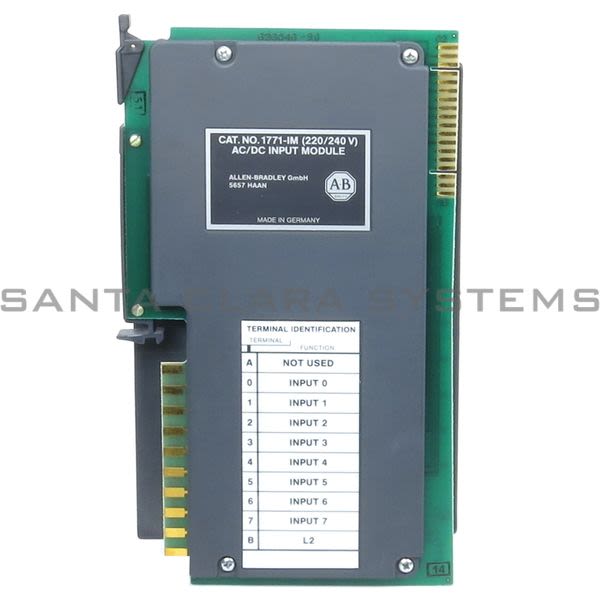 Allen Bradley 1771-IM 220V/240V AC/DC Input Module Product Image