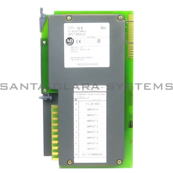 Allen Bradley 1771-IQ Selectable Input Module Product Image