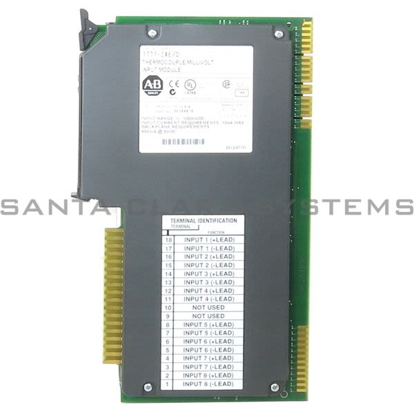 Allen Bradley 1771-IXE Thermocouple/Millivolt Input Module Product Image