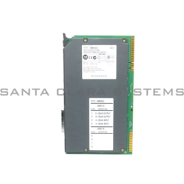 Allen Bradley 1771-NB4S High Resolution Isolated Analog Module Product Image