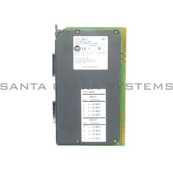 Allen Bradley 1771-NIV High Resolution Analog Module Product Image