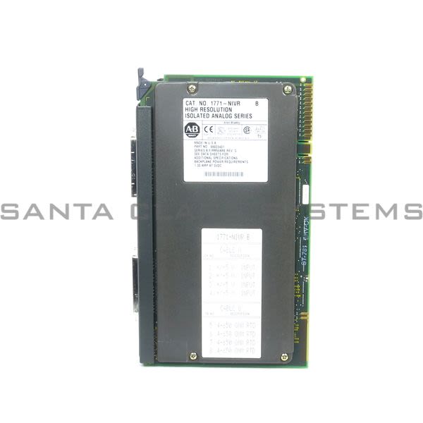 Allen Bradley 1771-NIVR High Resolution Isolated Analog Module Product Image