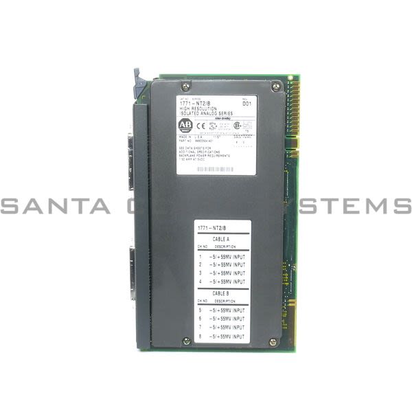 Allen Bradley 1771-NT2 High Resolution Analog Module Product Image