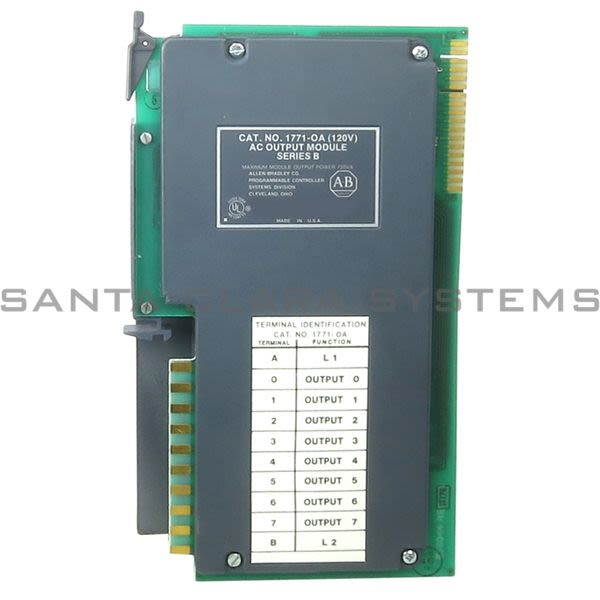 Allen Bradley 1771-OA  Output Module Product Image