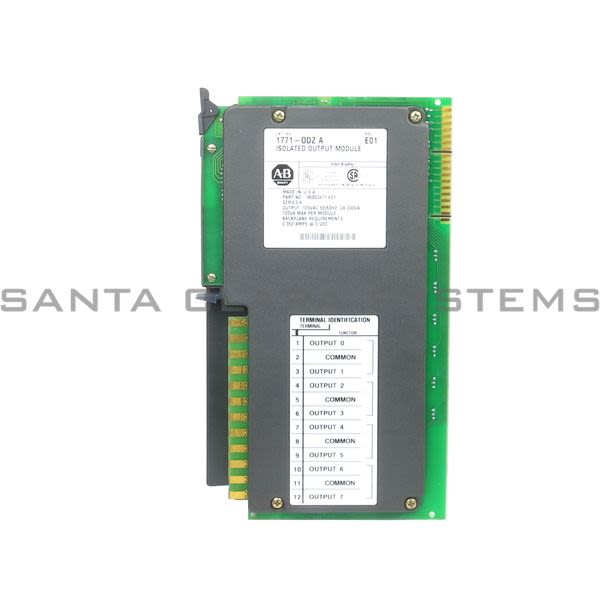 Allen Bradley 1771-ODZ Output Module Product Image