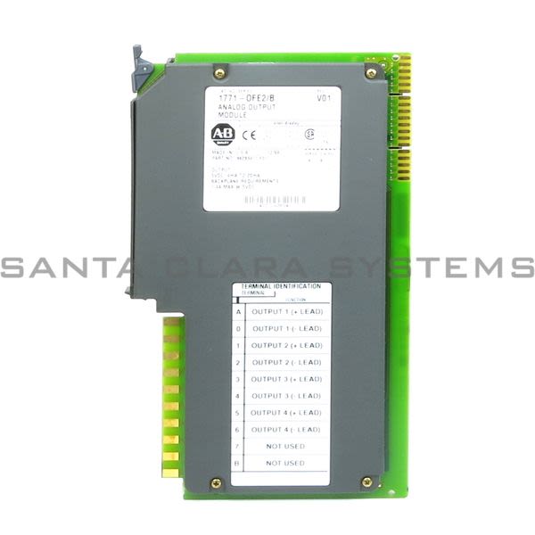 Allen Bradley 1771-OFE2  Analog Output Module Product Image
