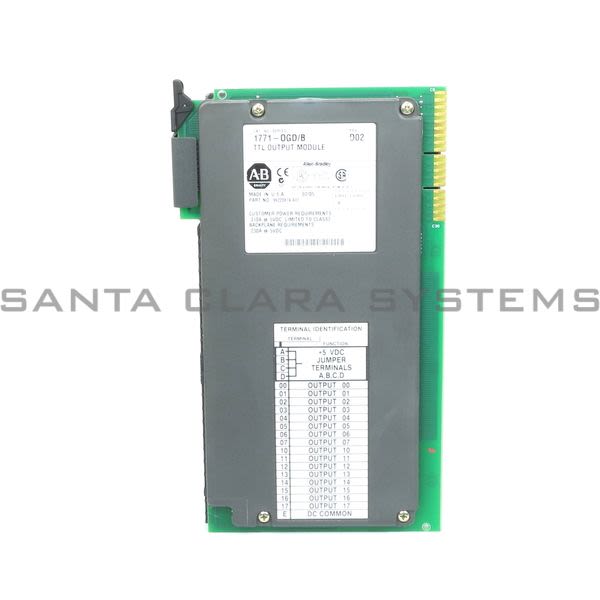 Allen Bradley 1771-OGD  Output Module Product Image