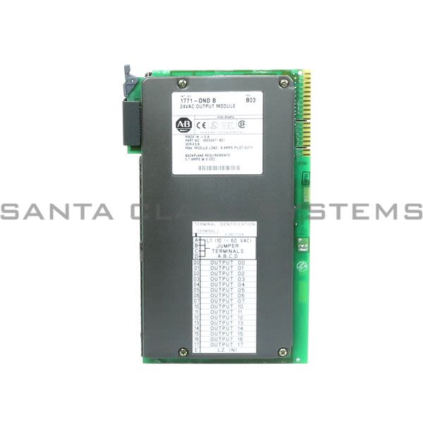 Allen Bradley 1771-OND  Output Module Product Image