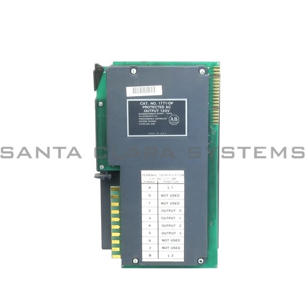 Allen Bradley 1771-OP 120V AC Protected Output Module Product Image
