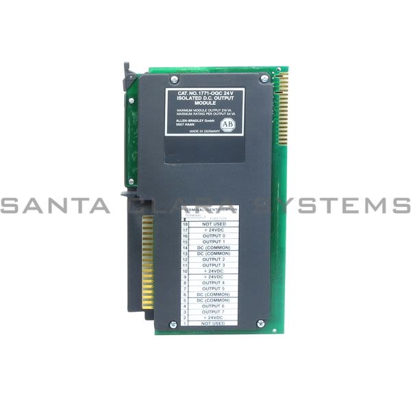 Allen Bradley 1771-OQ  24V DC Isolated Output Module Product Image