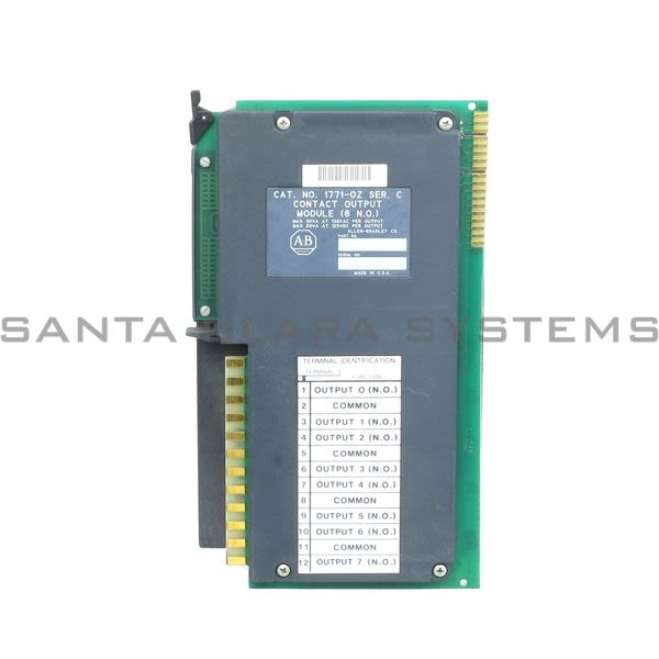 Allen Bradley 1771-OZ  Reed Relay Contact Output Module Product Image