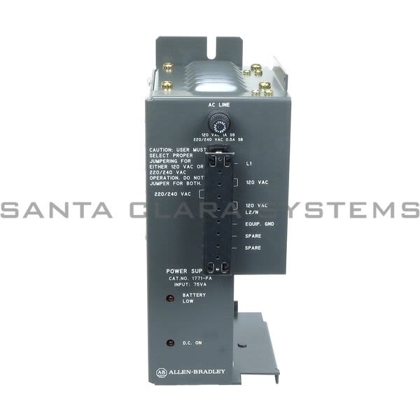 Allen Bradley 1771-P1 Power Supply | 6.5A Product Image