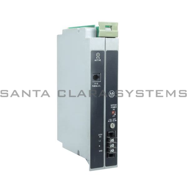 Allen Bradley 1771-P4 Power Supply, 8A 120V AC 2-Slot Product Image