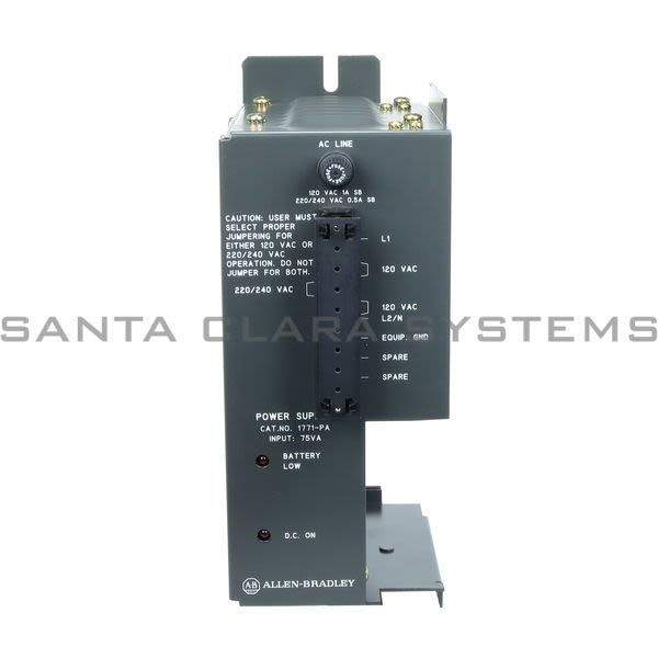 Allen Bradley 1771-PA Power Supply Product Image