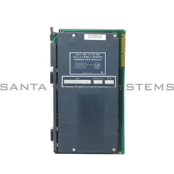 Allen Bradley 1771-RG Report Generation Module Product Image