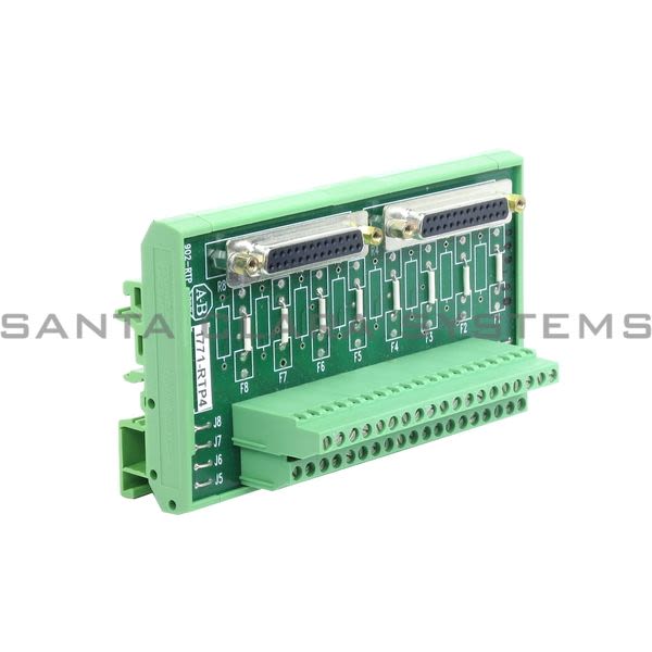 Allen Bradley 1771-RTP4 Analog Input Module High Resolution Isolated 8 PT Product Image