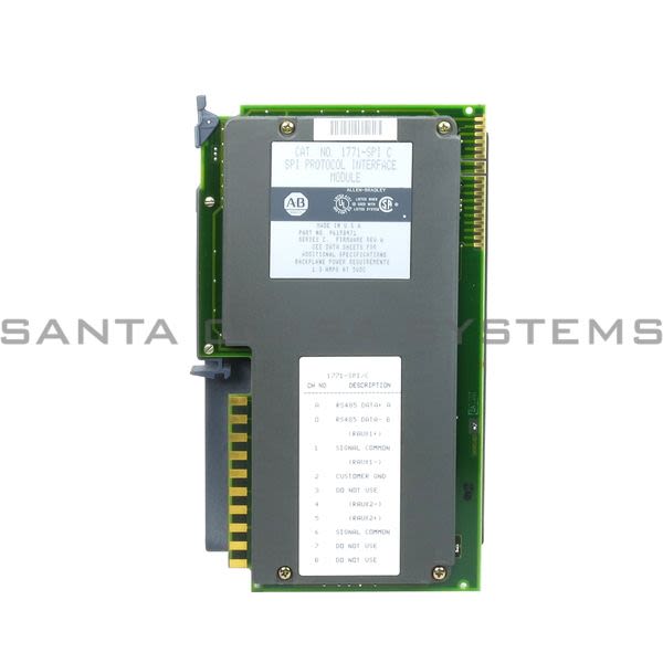 Allen Bradley 1771-SPI Protocol Module Product Image