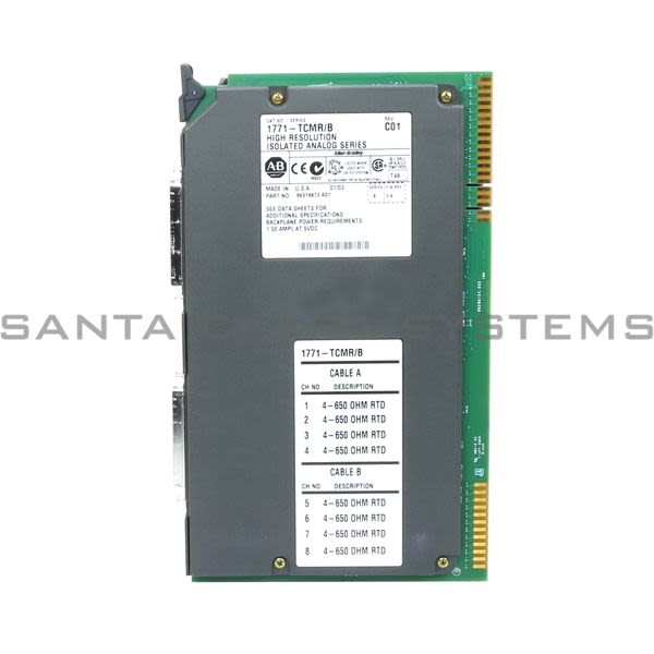 Allen Bradley 1771-TCMR RTD Temp Control Module Product Image