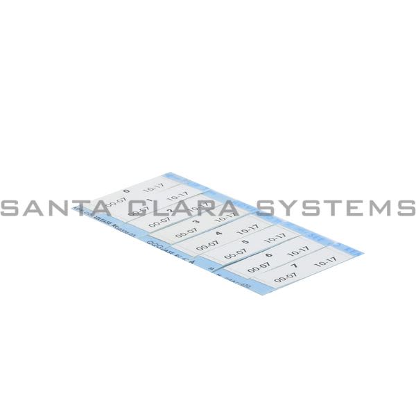 Allen Bradley 1771-XL Module Group,Set of 1 Label for 8-PT. I/O Product Image