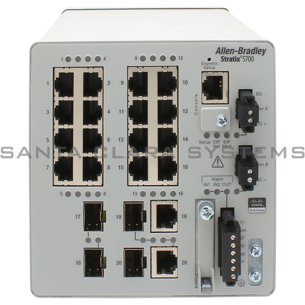 Allen Bradley 1783-BMS20CA  Switch | Stratix 5700 Product Image