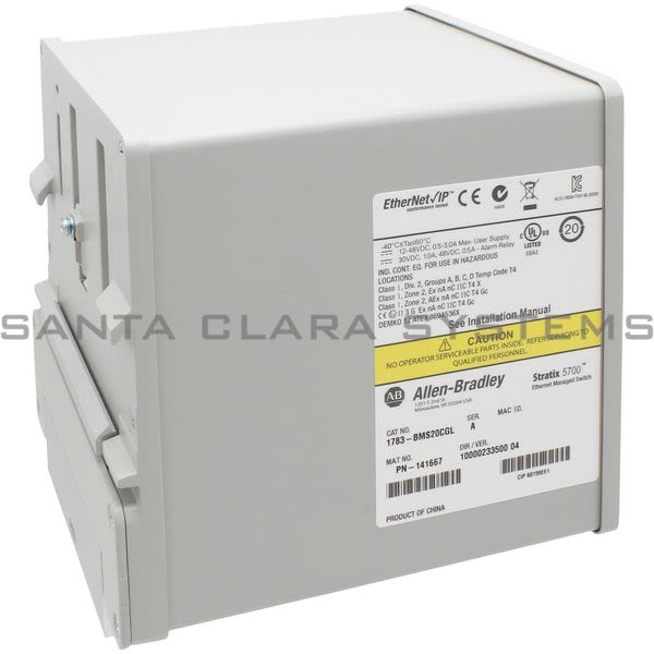 Allen Bradley 1783-BMS20CGL  Switch | Stratix 5700 Product Image