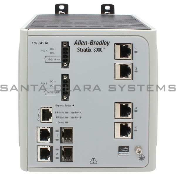 Allen Bradley 1783-MS06T  Managed Switch | Stratix 8000 Product Image