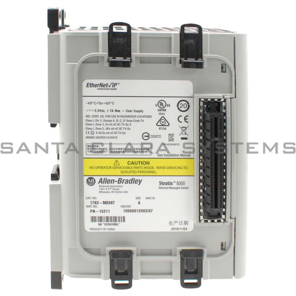 Allen Bradley 1783-MX08T  Expansion Module Product Image