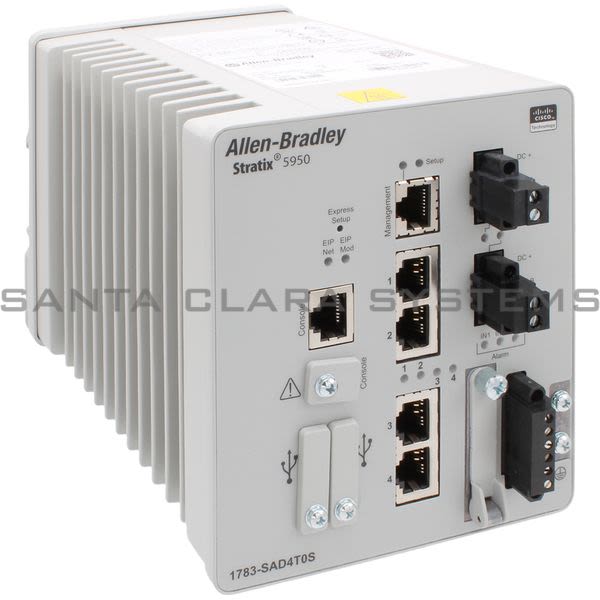 Allen Bradley 1783-SAD4T0SPK9 Industrial EtherNet/IP Security Appliance Product Image