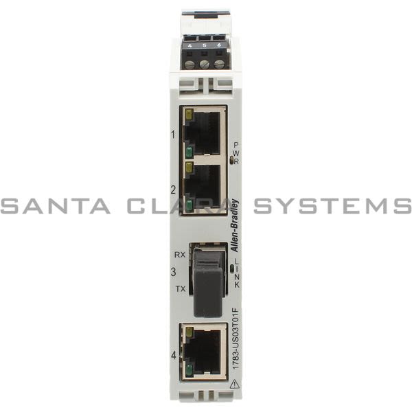 Allen Bradley 1783-US03T01F  Stratix 2000 Unmanaged Ethernet Switch Product Image