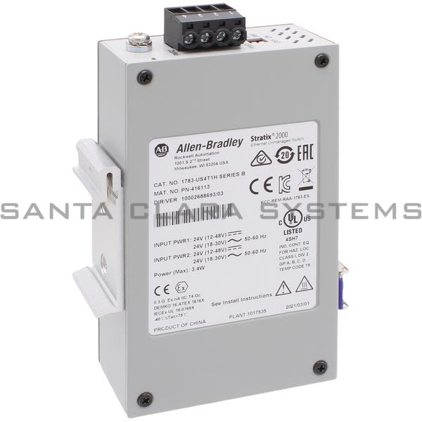 Allen Bradley 1783-US4T1H Stratix 2000 Unmanaged Switch Product Image