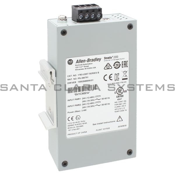 Allen Bradley 1783-US5T  Stratix 2000 Ethernet Switch Product Image