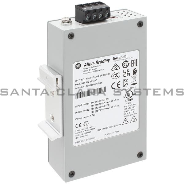 Allen Bradley 1783-US5TG Stratix 2000 Unmanaged Switch Product Image